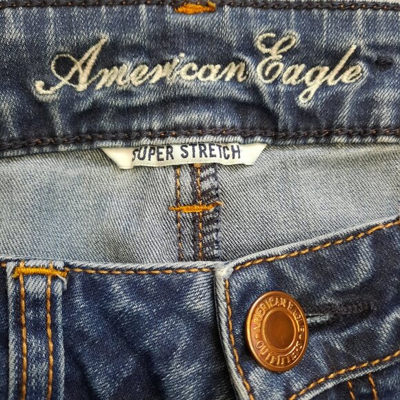 American Eagle Super Stretch Jean Jegging Size 2 - Picture 7 of 13